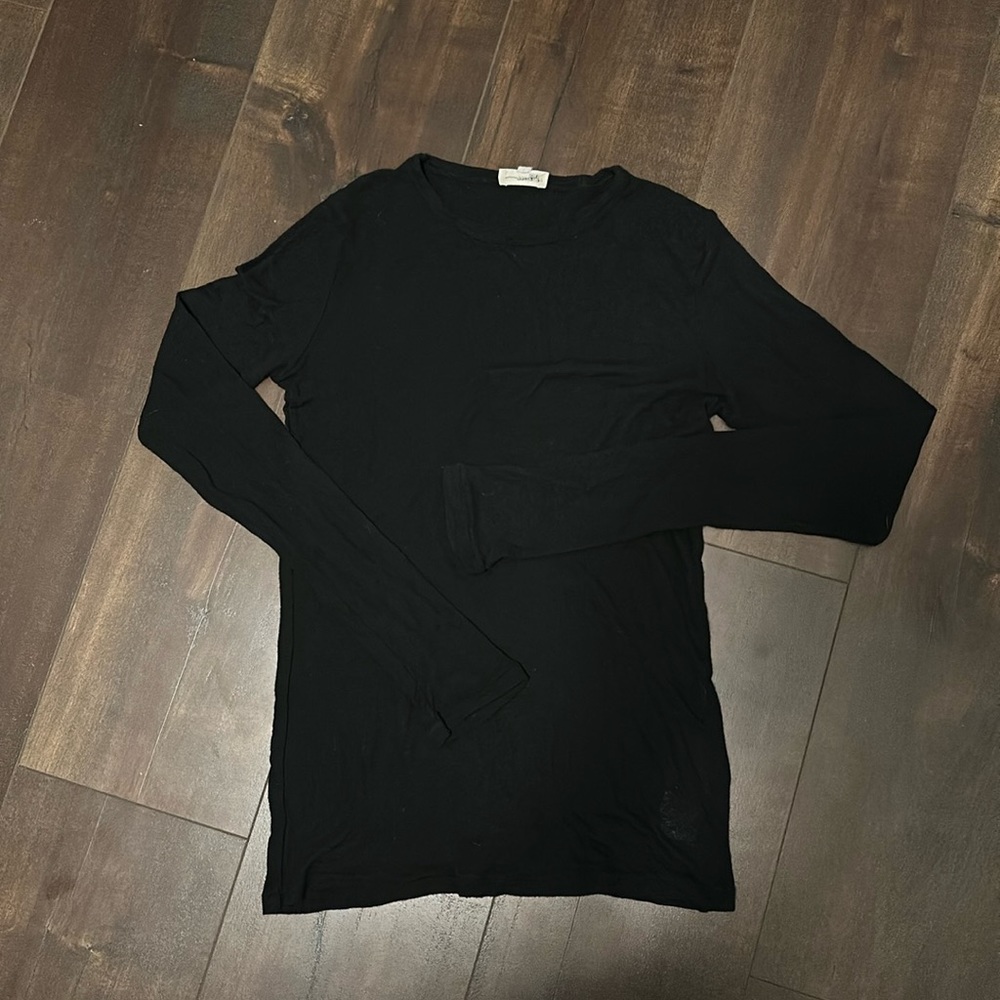 Sheer Long Sleeve Tee